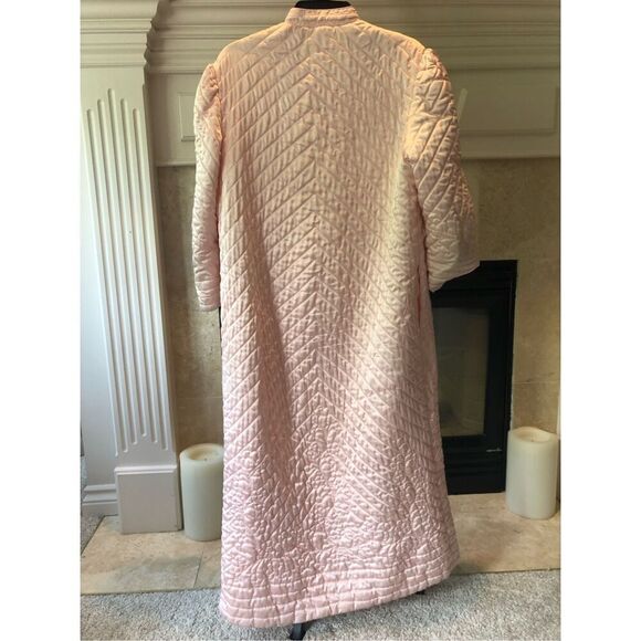 Women’s Pink Zip Up Sleepwear Robe Size XL - Picture 2 of 7